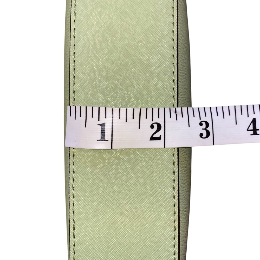 Michael Kors Jet Set Large Saffiano Leather Crossbody Bag in Sage - Picture 8 of 10